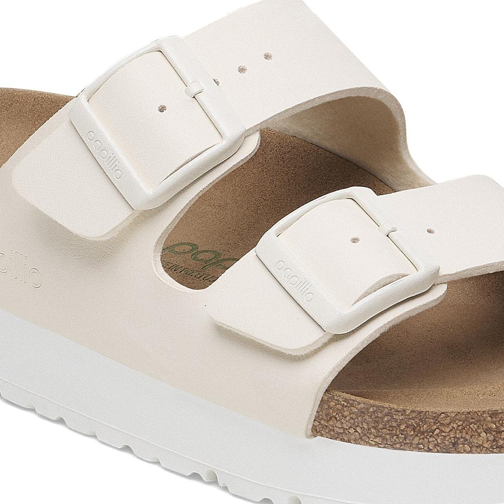 Női flip flop Birkenstock Arizona PAP Flex Platform 1029127 - bézs