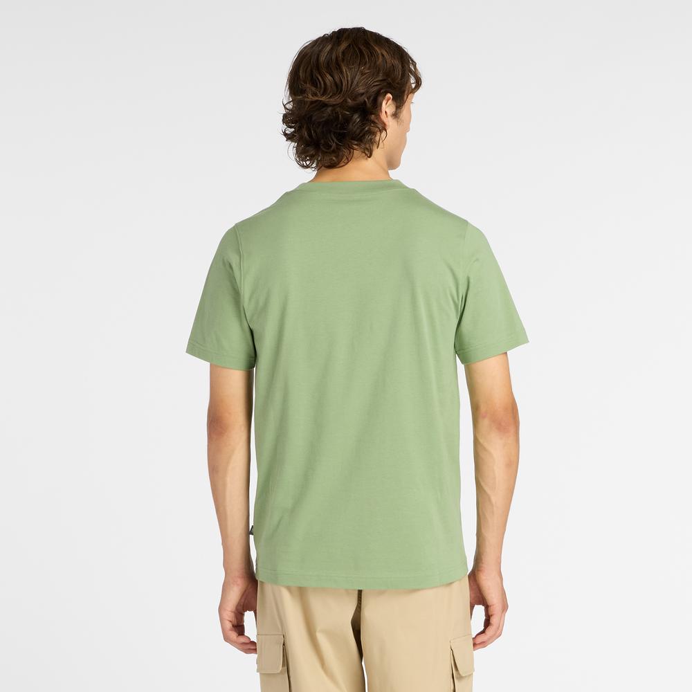 Férfi futópóló New Balance MT61778SAAR - zöld