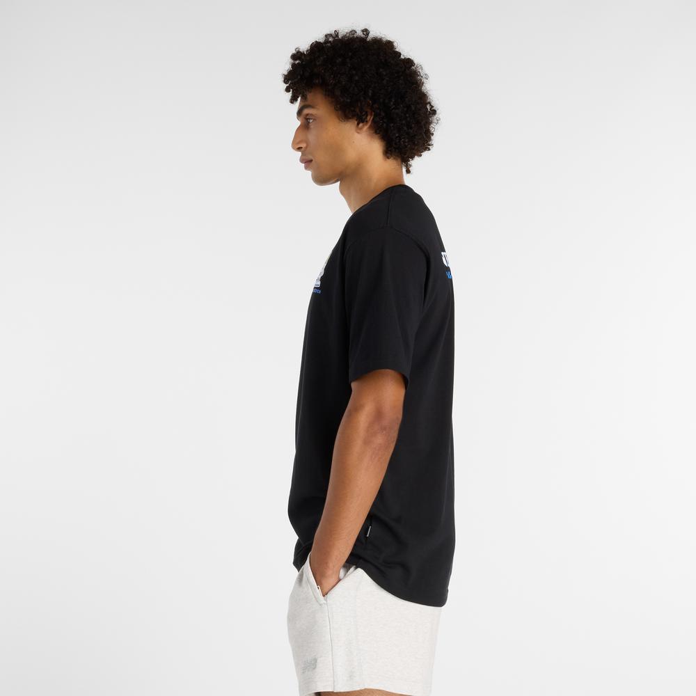 Férfi futópóló New Balance MT61I5BMBK - fekete