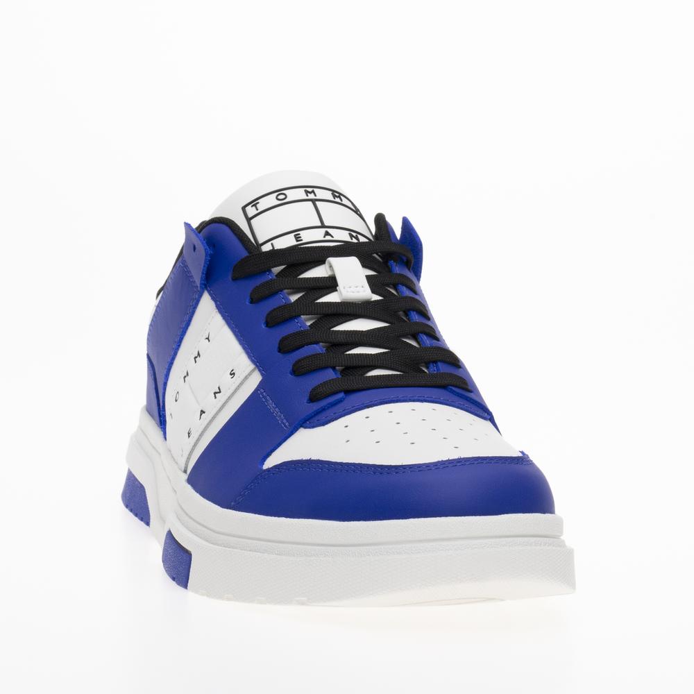 Cipő Tommy Jeans TJM Leather Cupsole 2.0 EM0EM01283-0K5 - fehér