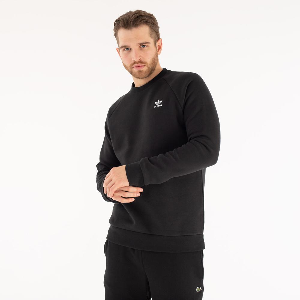 Pulóver adidas Adicolor Essentials Trefoil Crewneck H34645 - fekete