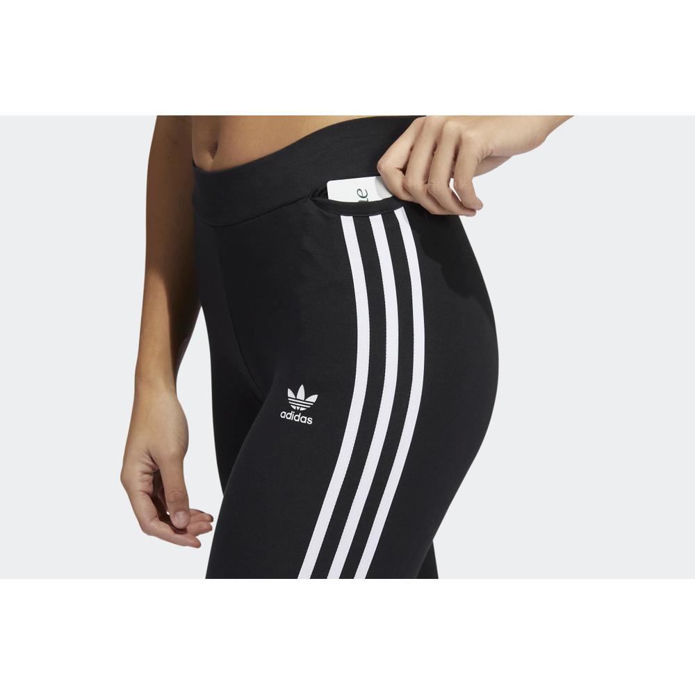 Bokavédő adidas Originals Adicolor Classics 3-Stripes Tights HD2350 - fekete