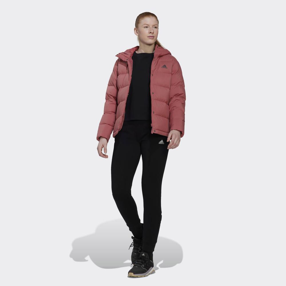 Dzseki adidas Helionic Hooded Down HG8745 - piros