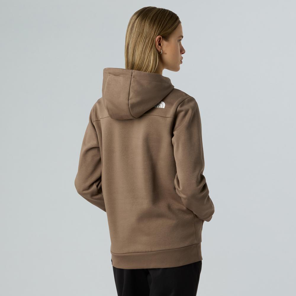 Női pulóver The North Face Simple Dome 0A89EYBOW1 - barna