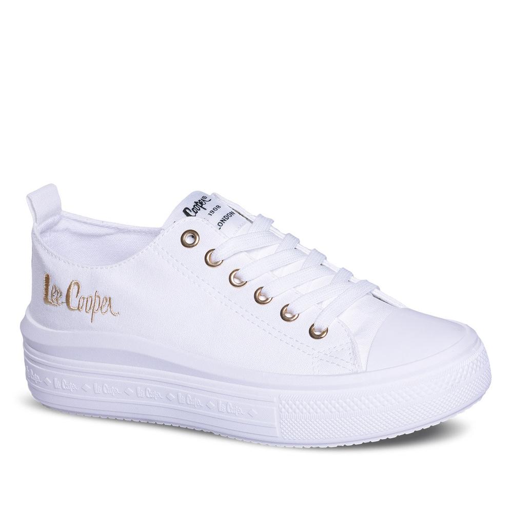 Cipő Lee Cooper LCW-24-44-2462LA - fehér