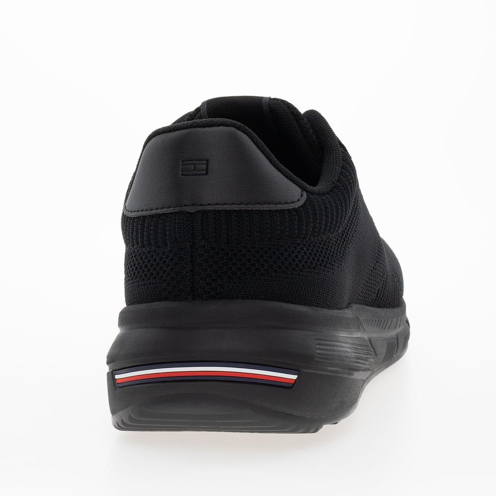 Cipő Tommy Hilfiger Lightweight RWB Knit FM0FM05423-BDS - fekete