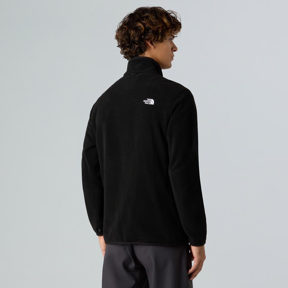 Férfi pulóver The North Face Glacier Full-Zip Fleece 0A8D0RJK31 - fekete