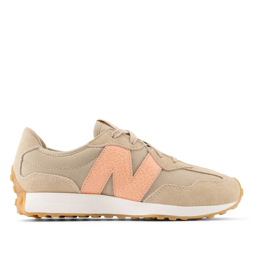 Gyerek cipő New Balance GS327WO - bézs