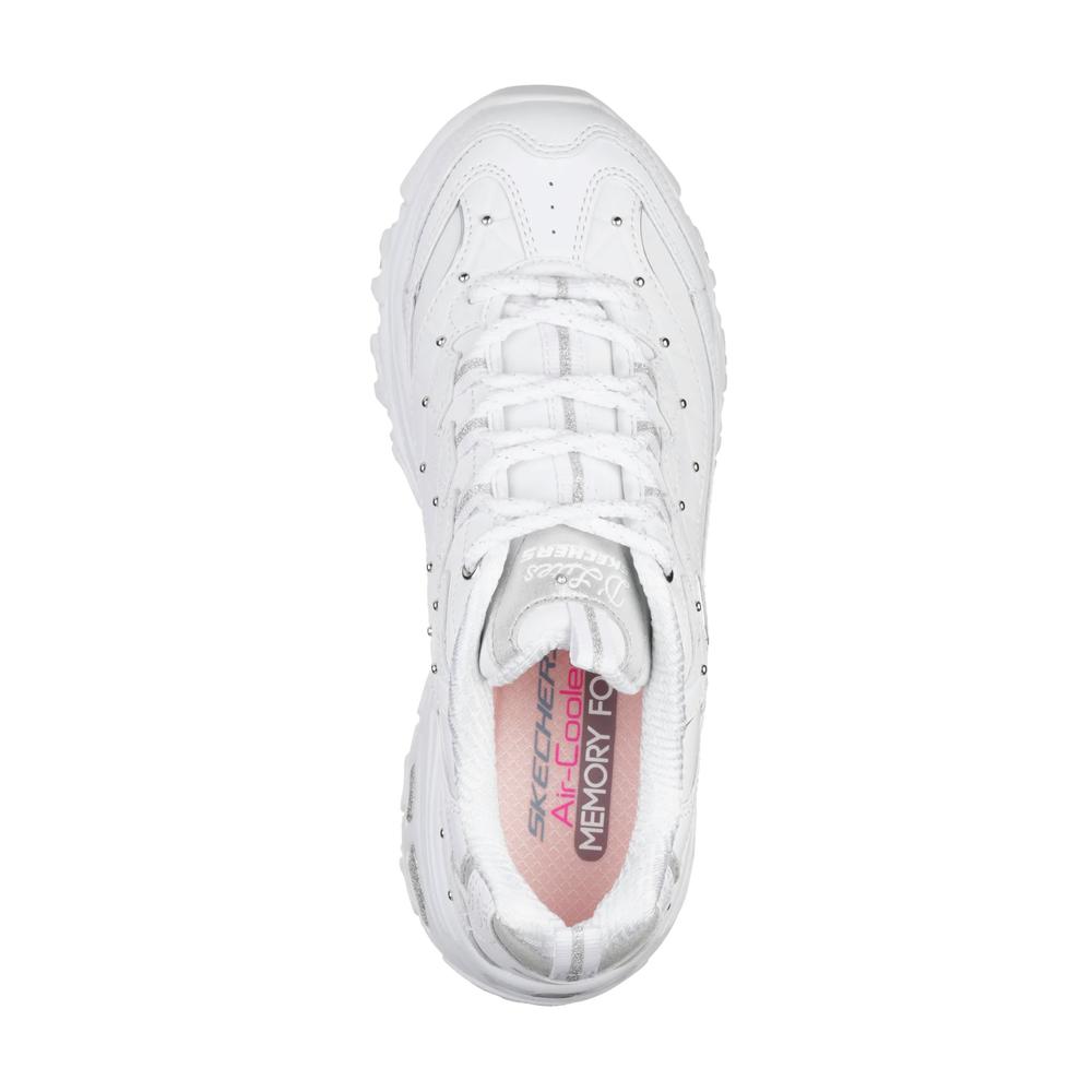 Női cipő Skechers D'Lites Glamour Feels 13087WSL - fehér