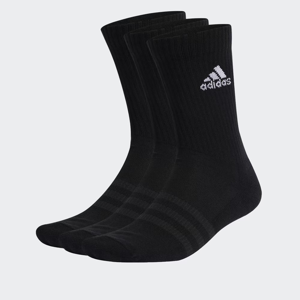Zokni adidas Sportswear Cushioned Crew Socks 3 Pairs IC1310 - fekete
