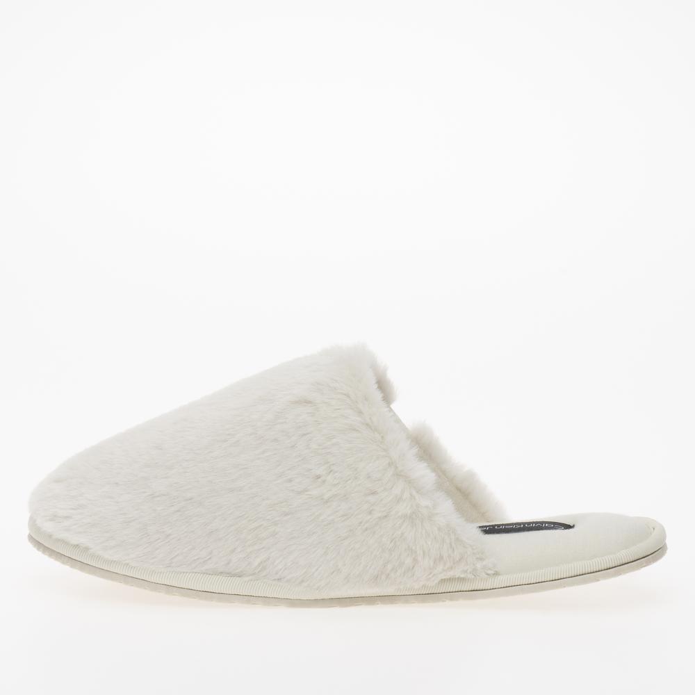 Cipő Calvin Klein Hotel Slipper Fur After Glow YW0YW01593-ACF - fehér