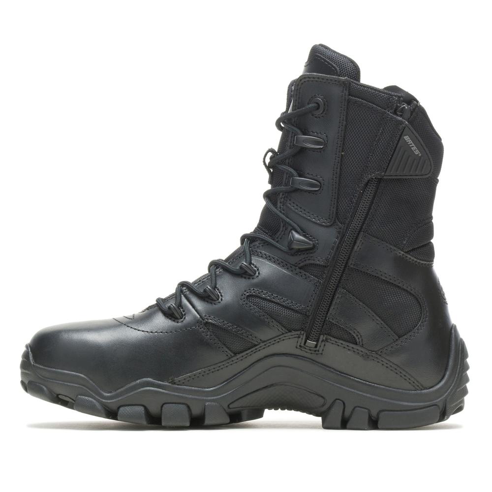Cipő Bates 8 Delta Side Zip E02348 - fekete