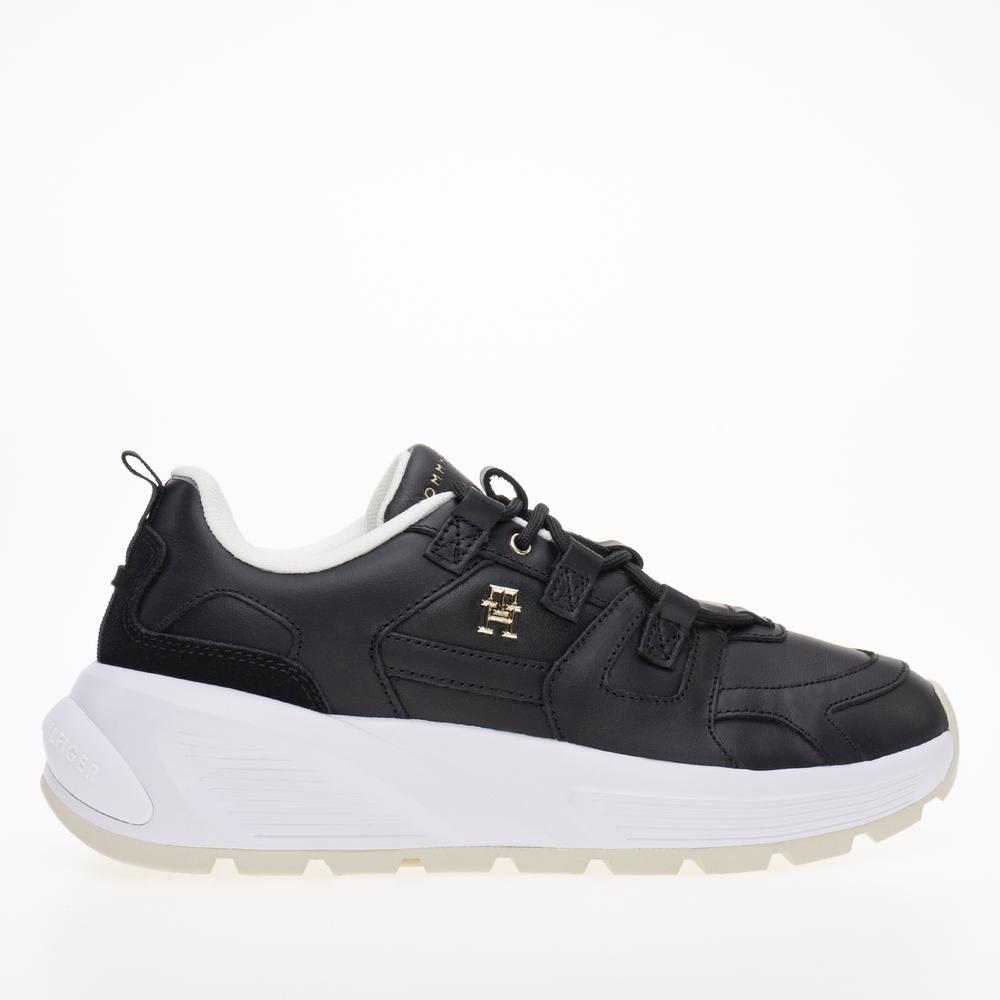 Cipő Tommy Hilfiger Premium Runner FW0FW07340-BDS - fekete