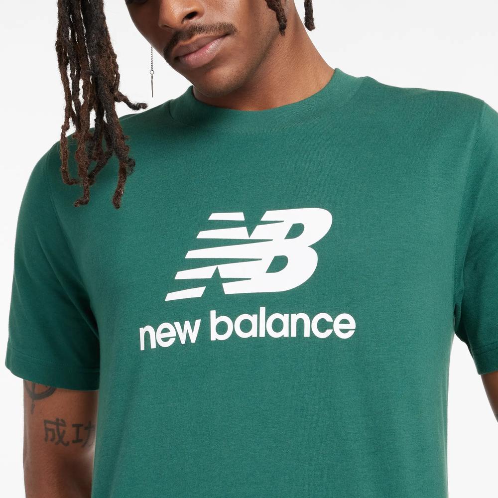 Férfi futópóló New Balance MT41502NWG - zöld