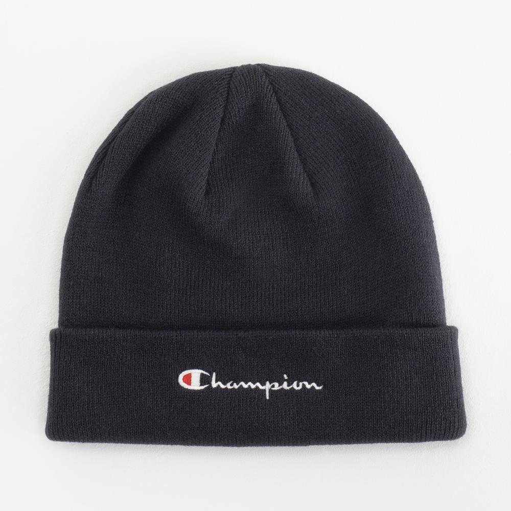 Sapka Champion Script Logo Beanie 806064-BS501 - sötétkék