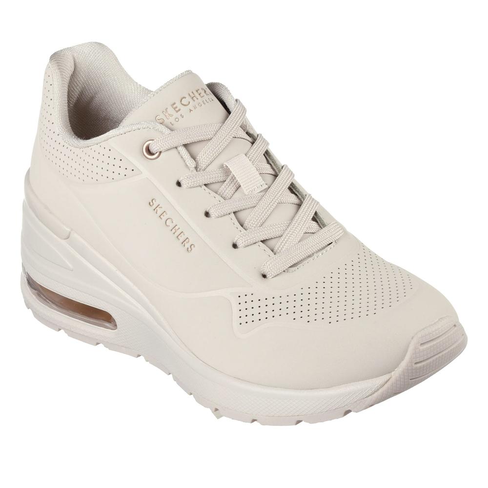 Női cipő Skechers Million Air Elevated 155401OFWT - fehér