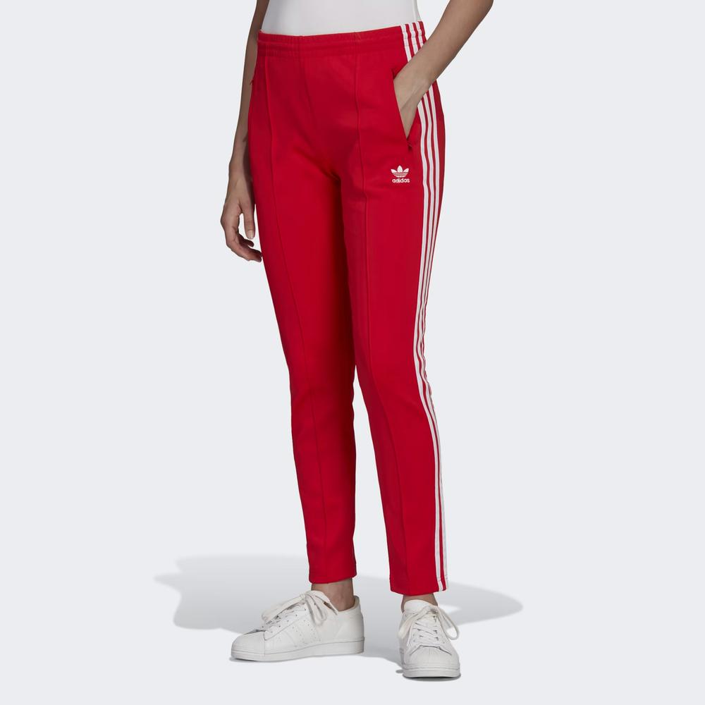 Melegítőnadrág adidas Originals Primeblue SST Track HF1992 - piros