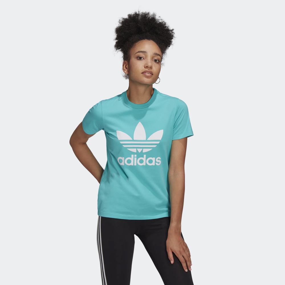 Póló adidas Adicolor Classics Trefoil Tee HE6869 - kék
