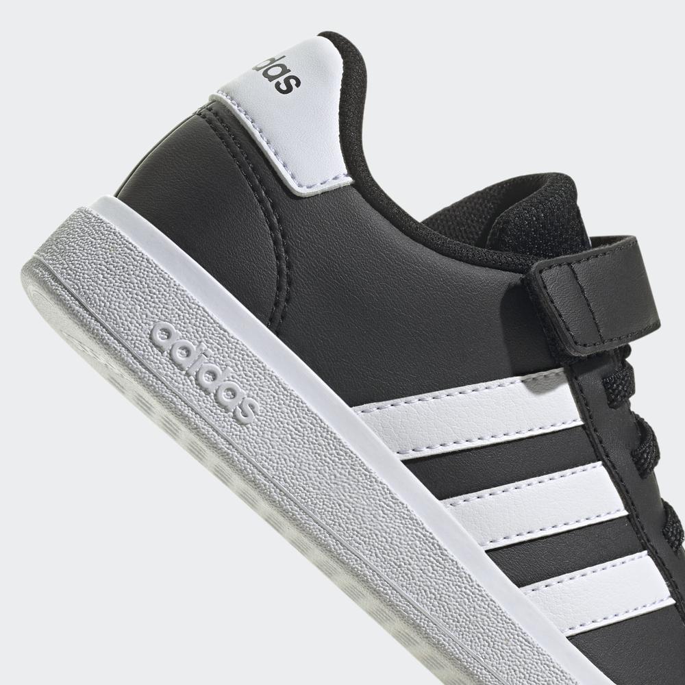 Cipő adidas Grand Court Elastic Lace And Top Strap GW6513 - fekete