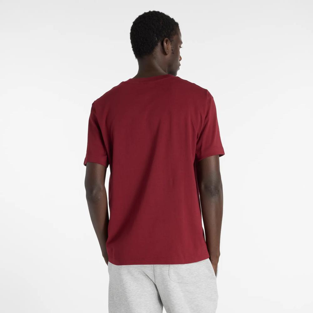 Férfi futópóló New Balance MT41533MHB - gesztenyebarna