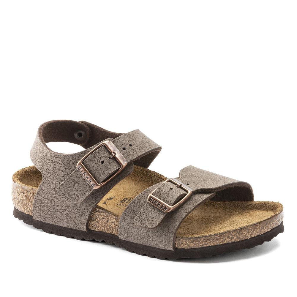 Gyerek szandál Birkenstock New York 87783 - barna