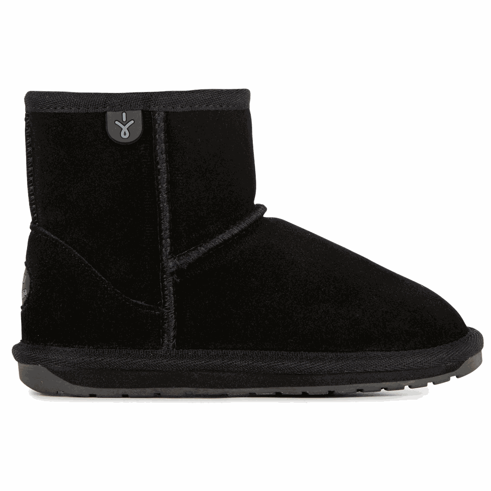 Cipő Emu Australia Wallaby Mini K10103BLAK - fekete