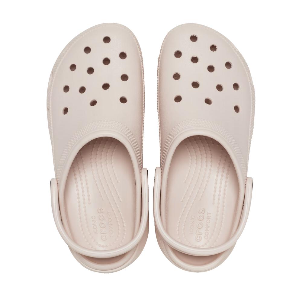 Flip Flop női Crocs Classic Platform Clog 206750-6UR - rózsaszín