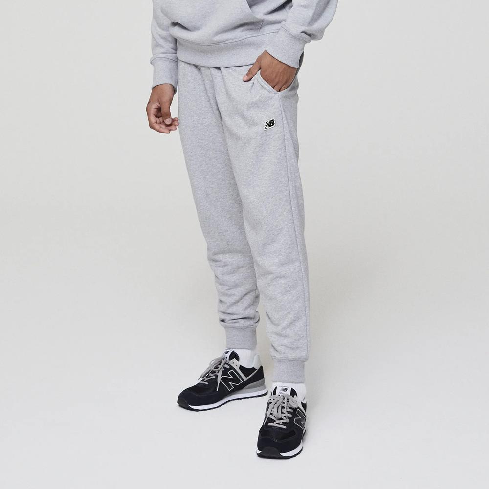 Férfi nadrág New Balance MP23600AG – szürke