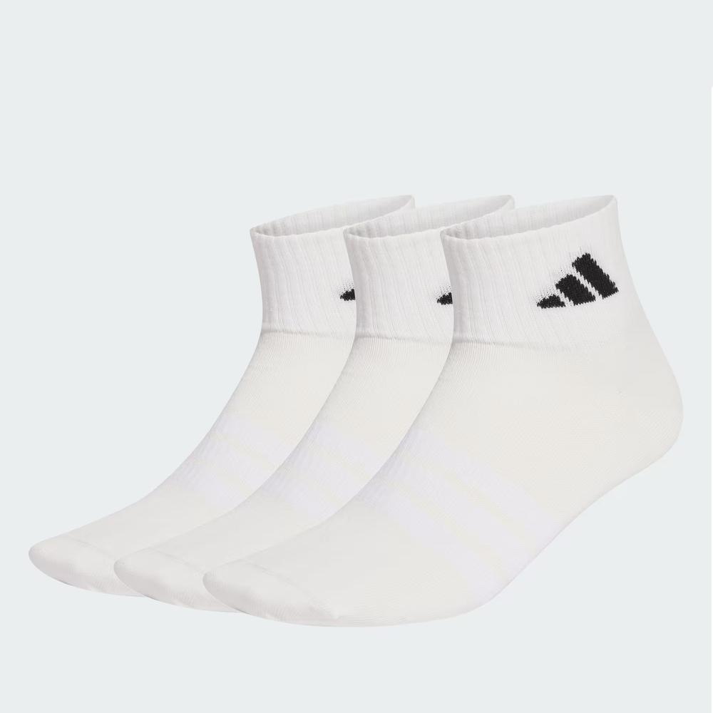 Zokni unisex adidas Sportswear Thin Light Ankle 3 Pairs JZ0528 - fehér