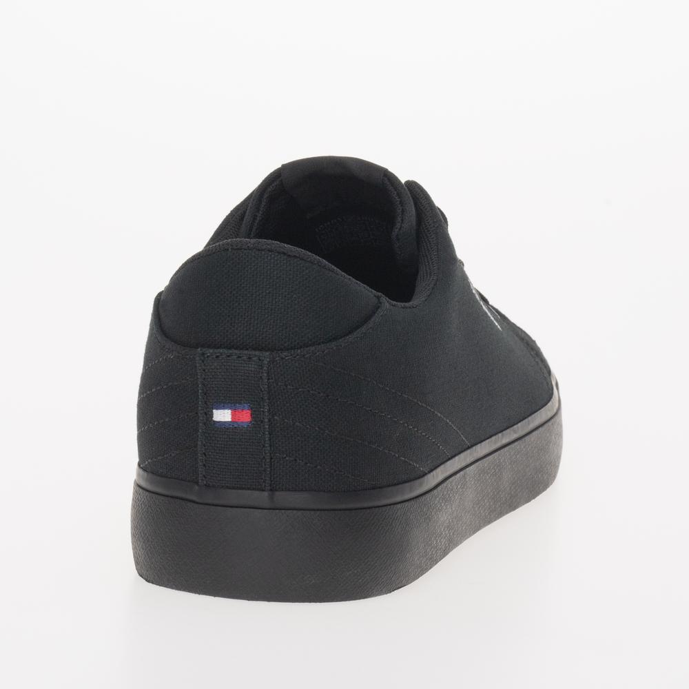 Cipő Tommy Hilfiger Hi Vulc Low Canvas FM0FM04882-BDS - fekete