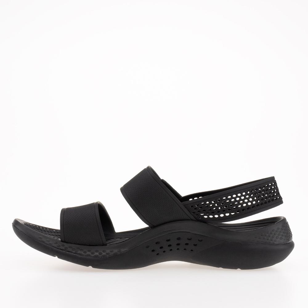 Flip Flop Crocs Literide 360 Sandal 206711-001 - fekete
