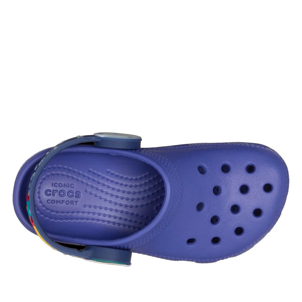 Gyerek flip flop Crocs Imagination Lights Backstrap Clog 211892-4WH - kék