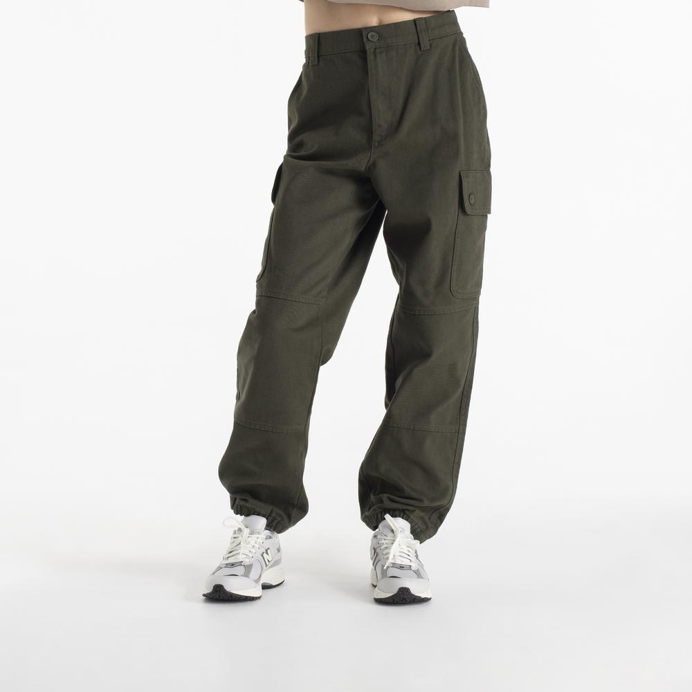 Alsonadrág Champion Organic Cotton Cargo Trousers 117448-GS508 - zöld