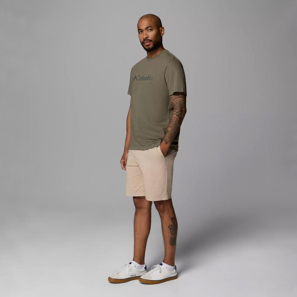 Férfi póló Columbia CSC Basic Logo 2155001397 - zöld