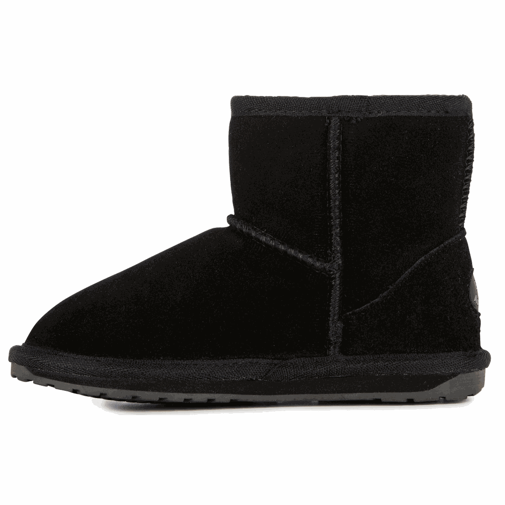 Cipő Emu Australia Wallaby Mini K10103BLAK - fekete