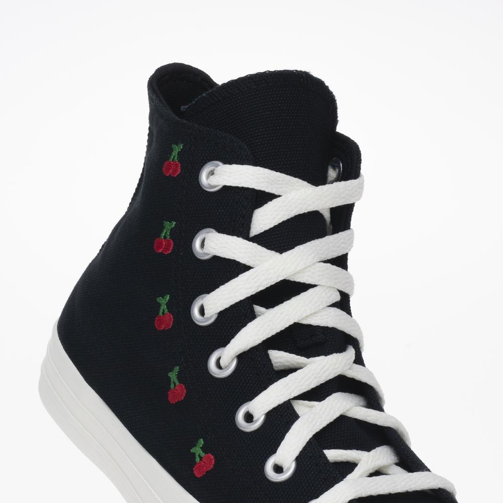 Cipő Converse Chuck Taylor All Star Cherries A08142C - fekete