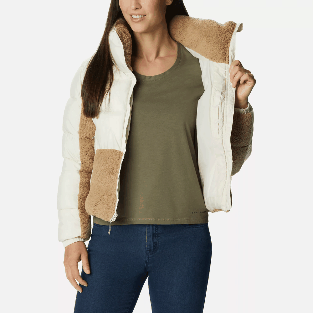 Dzseki Columbia Leadbetter Point Sherpa Hybrid Puffer 1955243191 - fehér