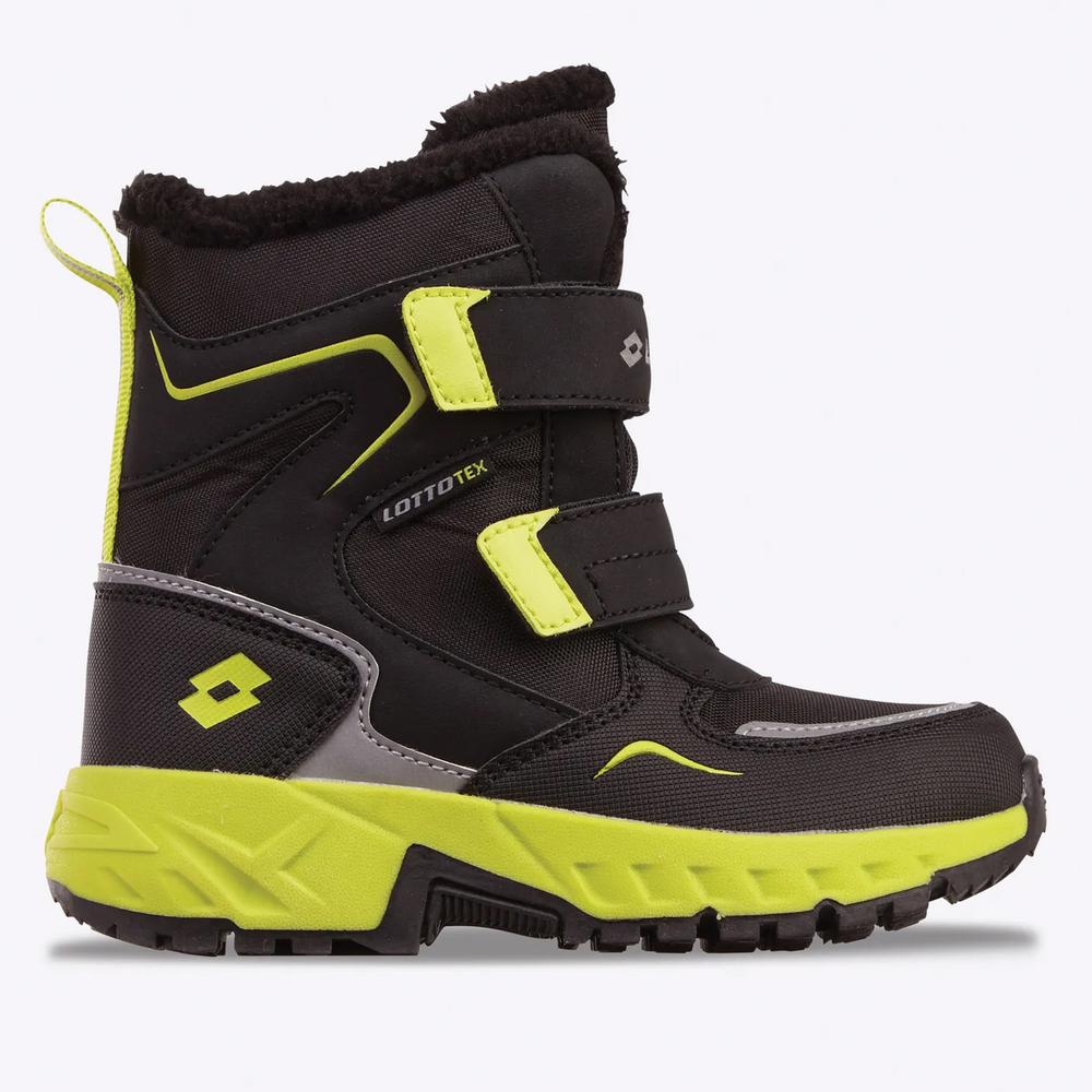 Gyerek cipő Lotto Alstyne Tex 2600490K-1163 - fekete