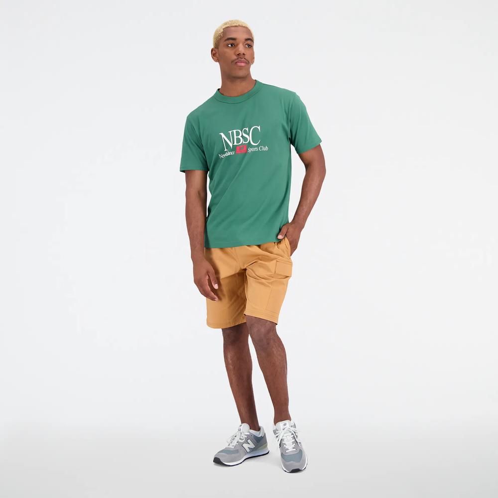 Rövidnadrág New Balance MS31550TOB - narancs
