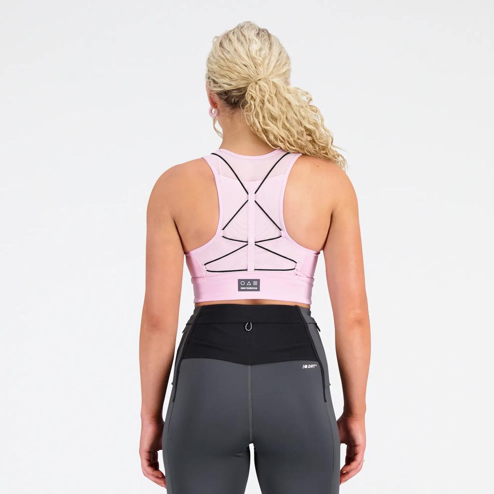 Női top New Balance WB23259LLC – fekete