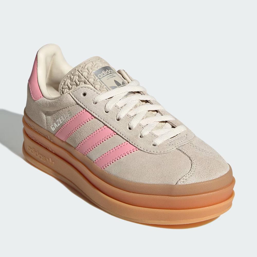 Cipő fiatalos adidas Originals Gazelle Bold J JQ7409 - béžové