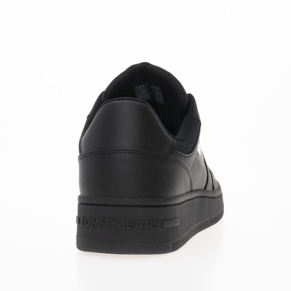 Cipő Tommy Jeans TJM Retro Basket Ess EM0EM01395-BDS - fekete