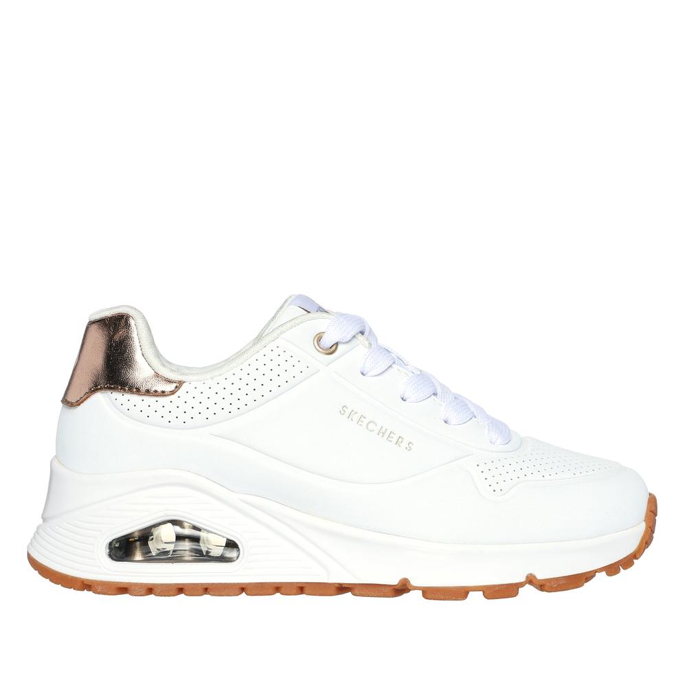 Gyerek cipő Skechers Uno Gen 1 Shimmer Away 310545LWHT - fehér