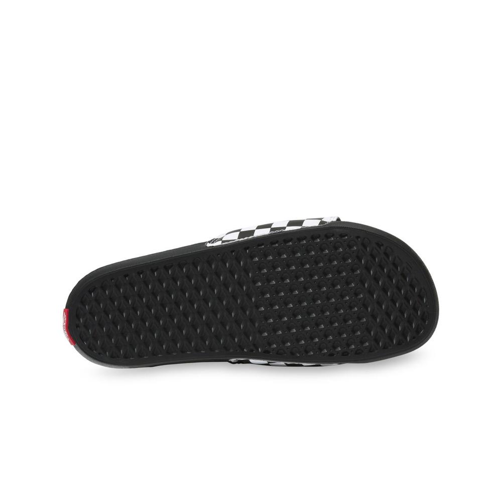 Flip Flop Vans Checkerboard La Costa Slide-On VN0A5HF527I1 - fekete