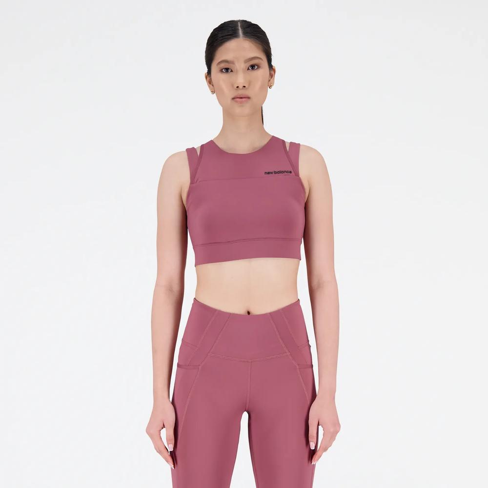 Női top New Balance WB21110WAD - rózsaszín