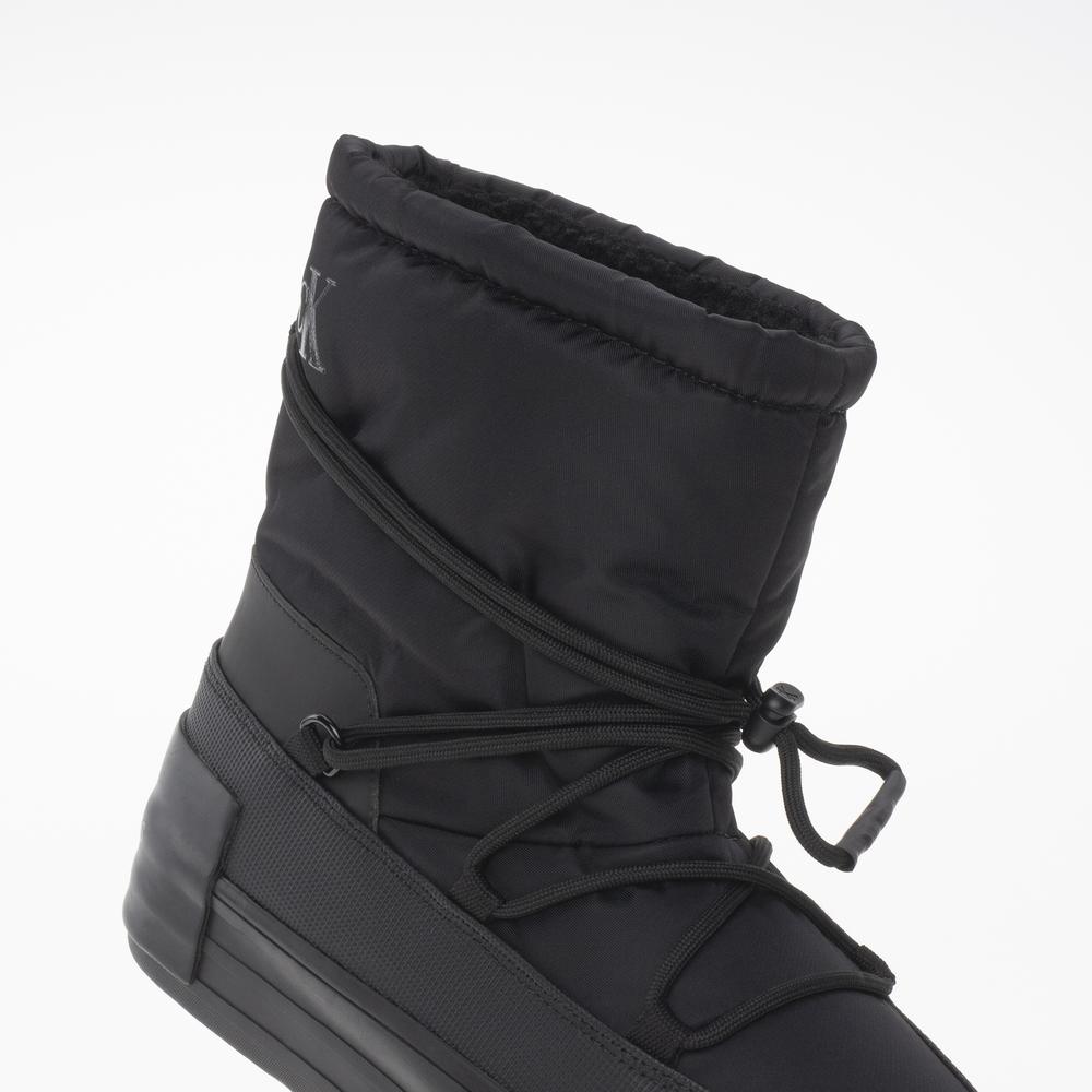 Cipő Calvin Klein Jeans Vulc Flatform Snow Boot YW0YW01591-0GJ - fekete