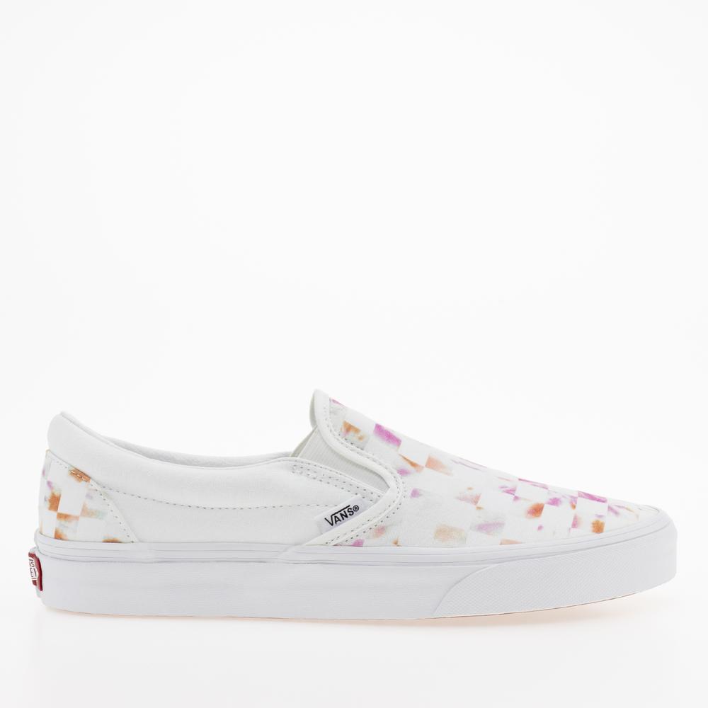 Cipő Vans Classic Slip-On Aura Checkerboard VN0A5JLXWHT1 - fehér