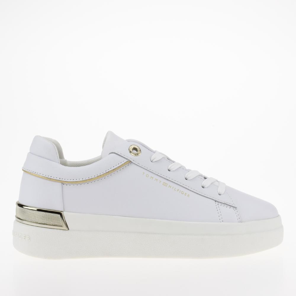 Cipő Tommy Hilfiger Lux Metallic Cupsole FW0FW07030-YBS - fehér