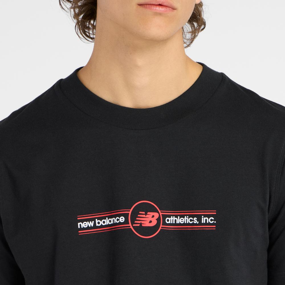 Férfi futópóló New Balance MT6148SVBK - fekete