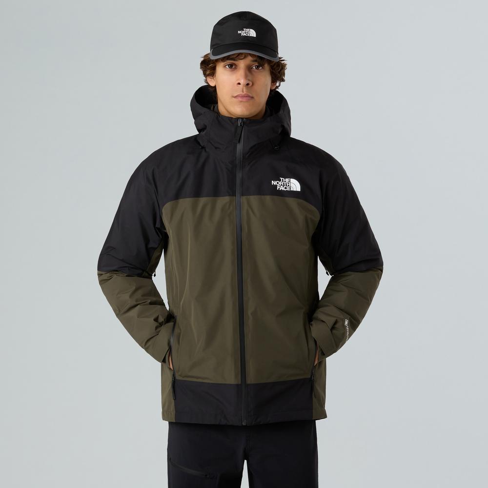 Férfi dzseki The North Face 3 in 1 Mountain Light Triclimate Gore-Tex 0A84FCBQW1 - zöld